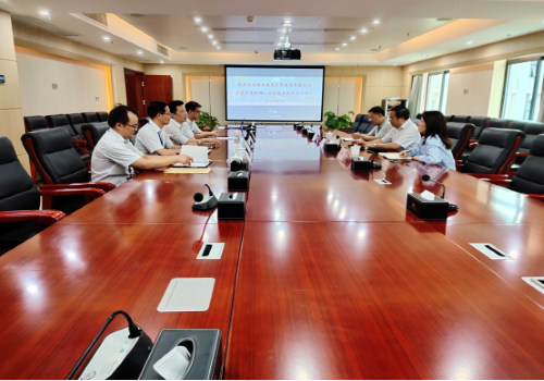 湖南晓光汽车模具有限公司王俊宏总经理一行来我院交流指导